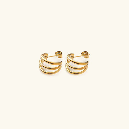 [GALE]Cradle Gold Earrings