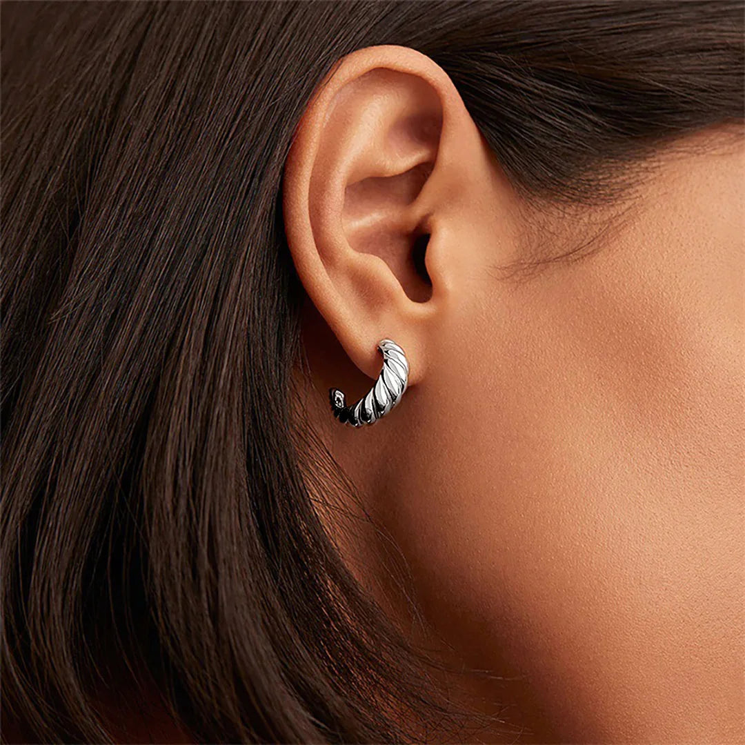 [GALE]Croissant Arc Earrings