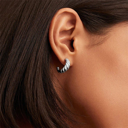 [GALE]Croissant Arc Earrings
