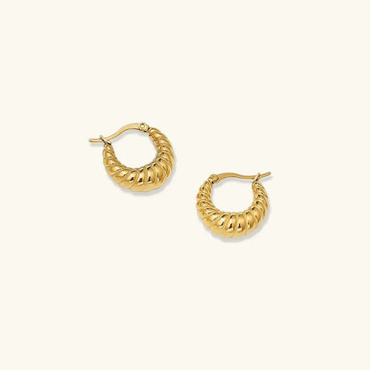 [GALE]Croissant Hoop Earrings