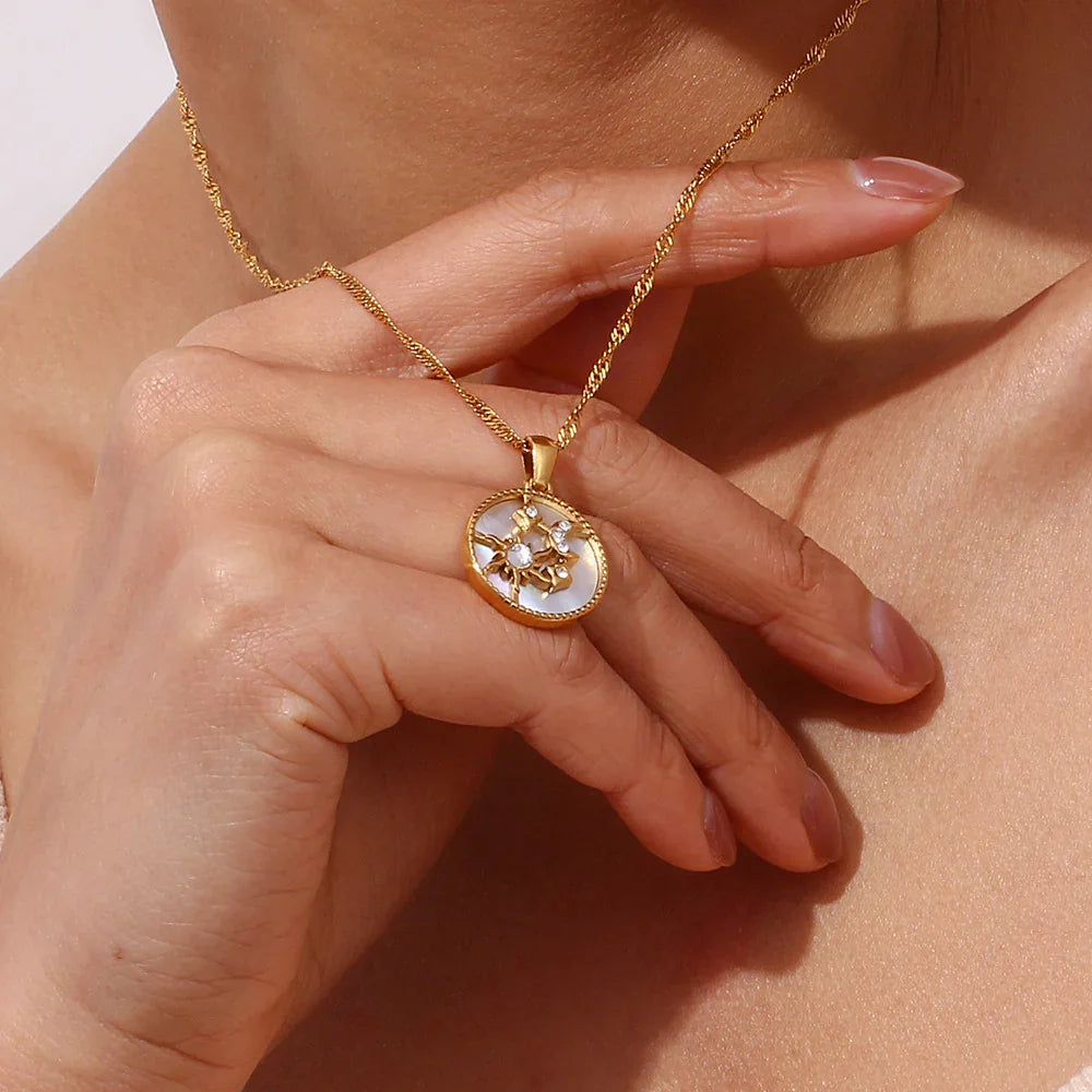[GALE]Cybil Gold Necklace