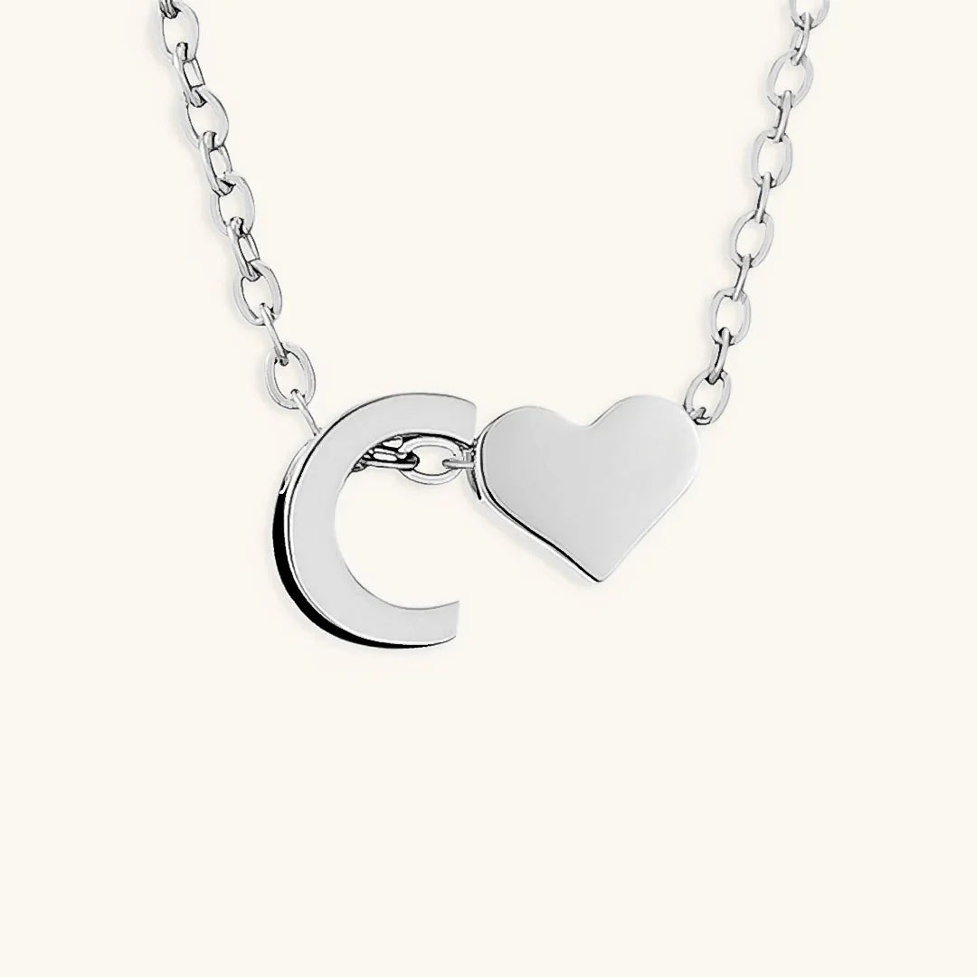 [GALE]Ria Initial Letter Gold Necklace