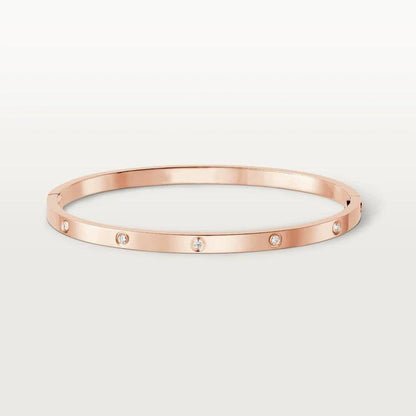 [GALE]LOVE BRACELET 3.65MM 10 DIAMONDS
