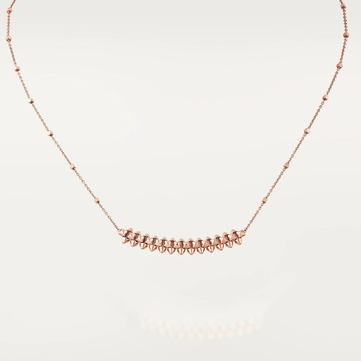 [GALE]CLASH PINK GOLD NECKLACE
