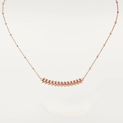 [GALE]CLASH PINK GOLD NECKLACE