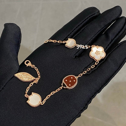 [GALE]LUCKY SPRING 5 MOTIF BRACELET