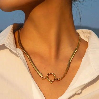 [GALE]Gabriella Gold Necklace
