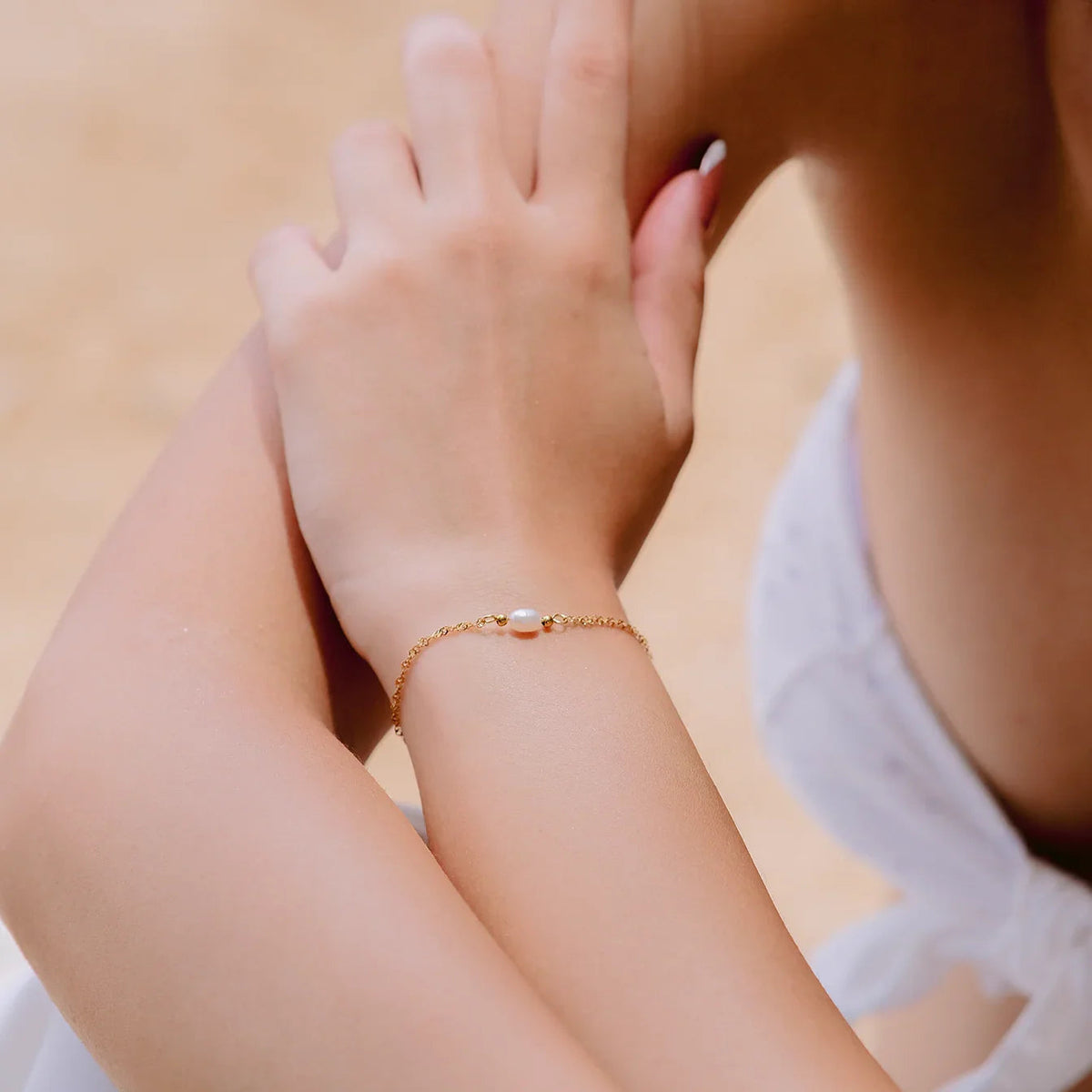 [GALE]Donna Freshwater Pearl Bracelet