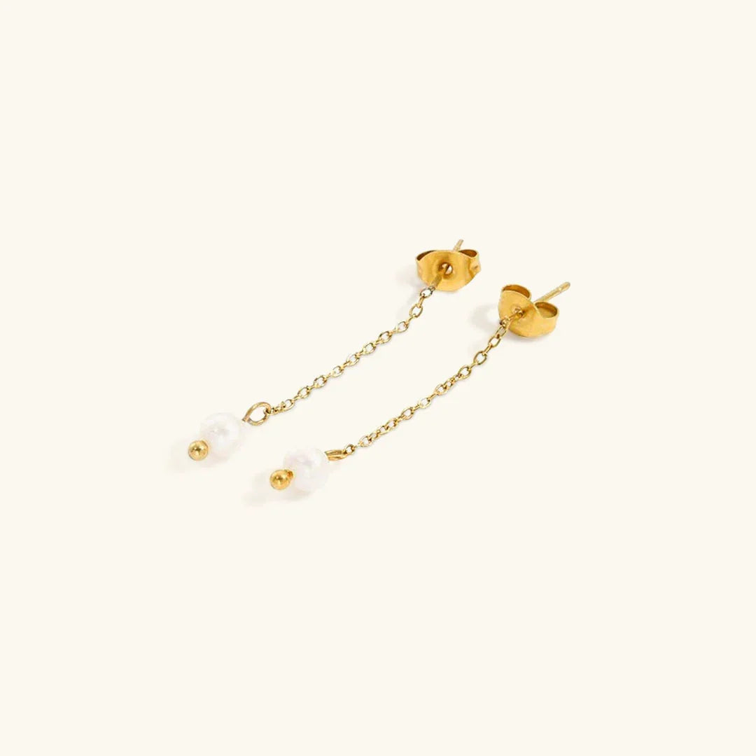 [GALE]Dorothy Pearl Earrings
