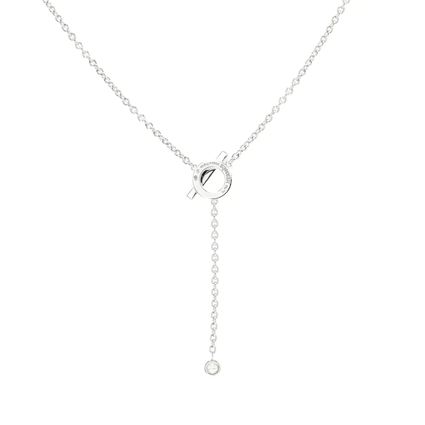 [GALE]FINESSE SILVER DIAMOND NECKLACE