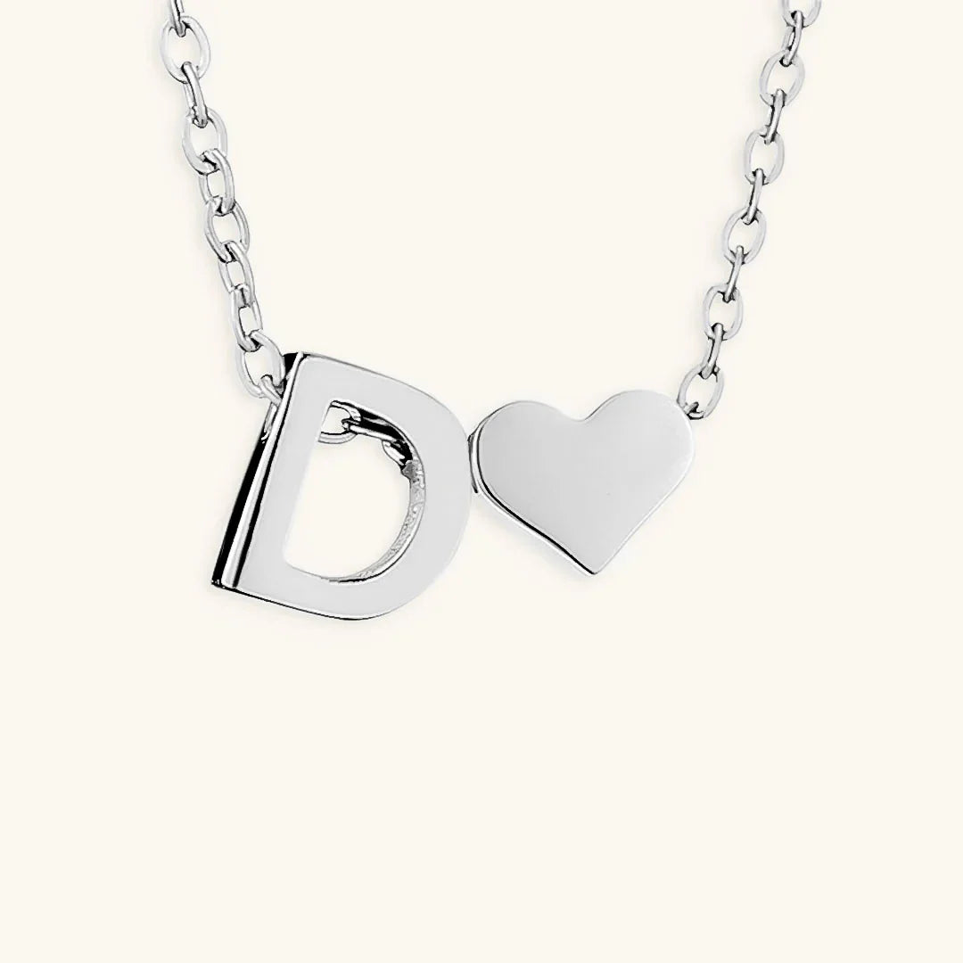 [GALE]Ria Initial Letter Gold Necklace