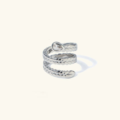 [GALE]Davina Gold Serpent Ring