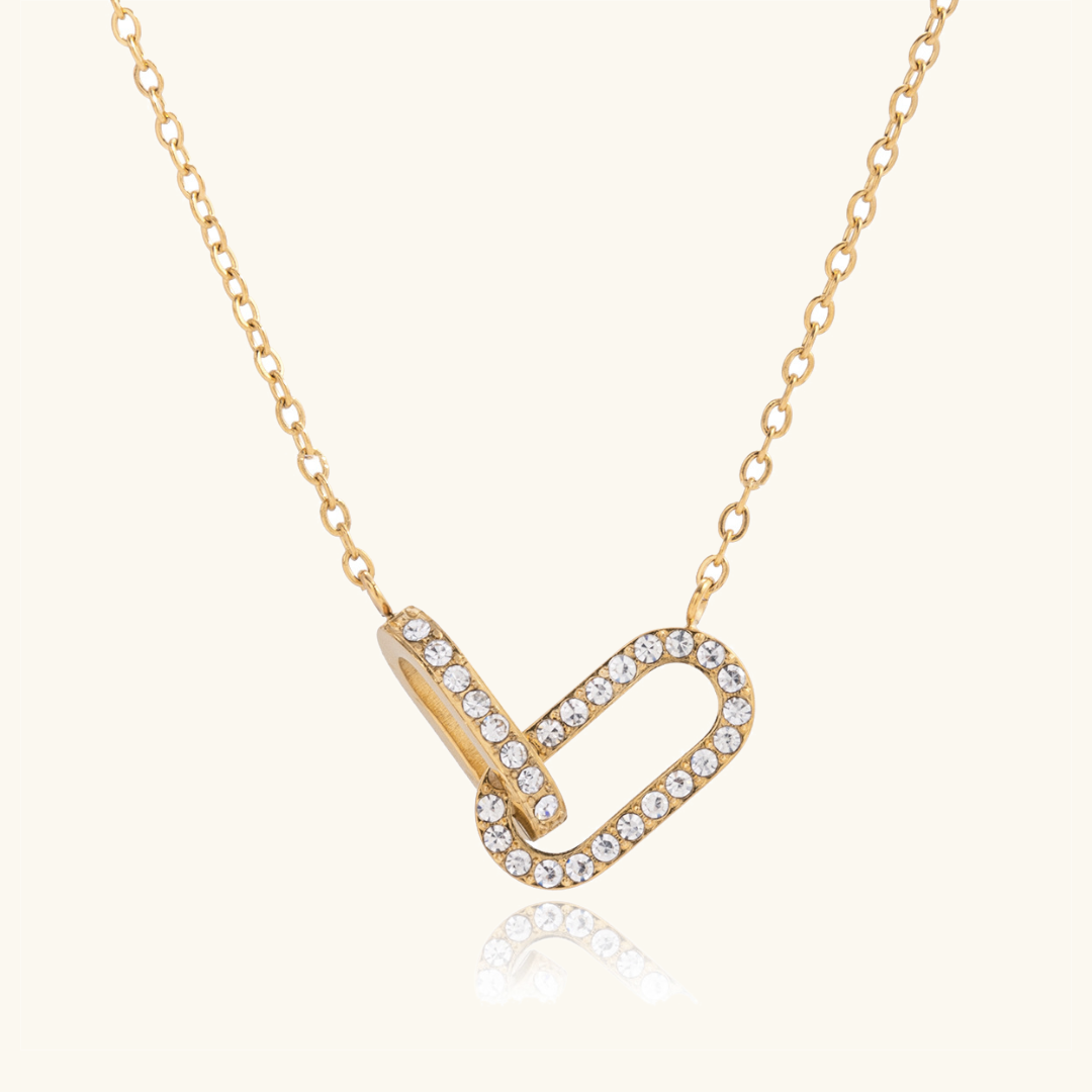 [GALE]Zoelle Interlocking Diamond Pendant