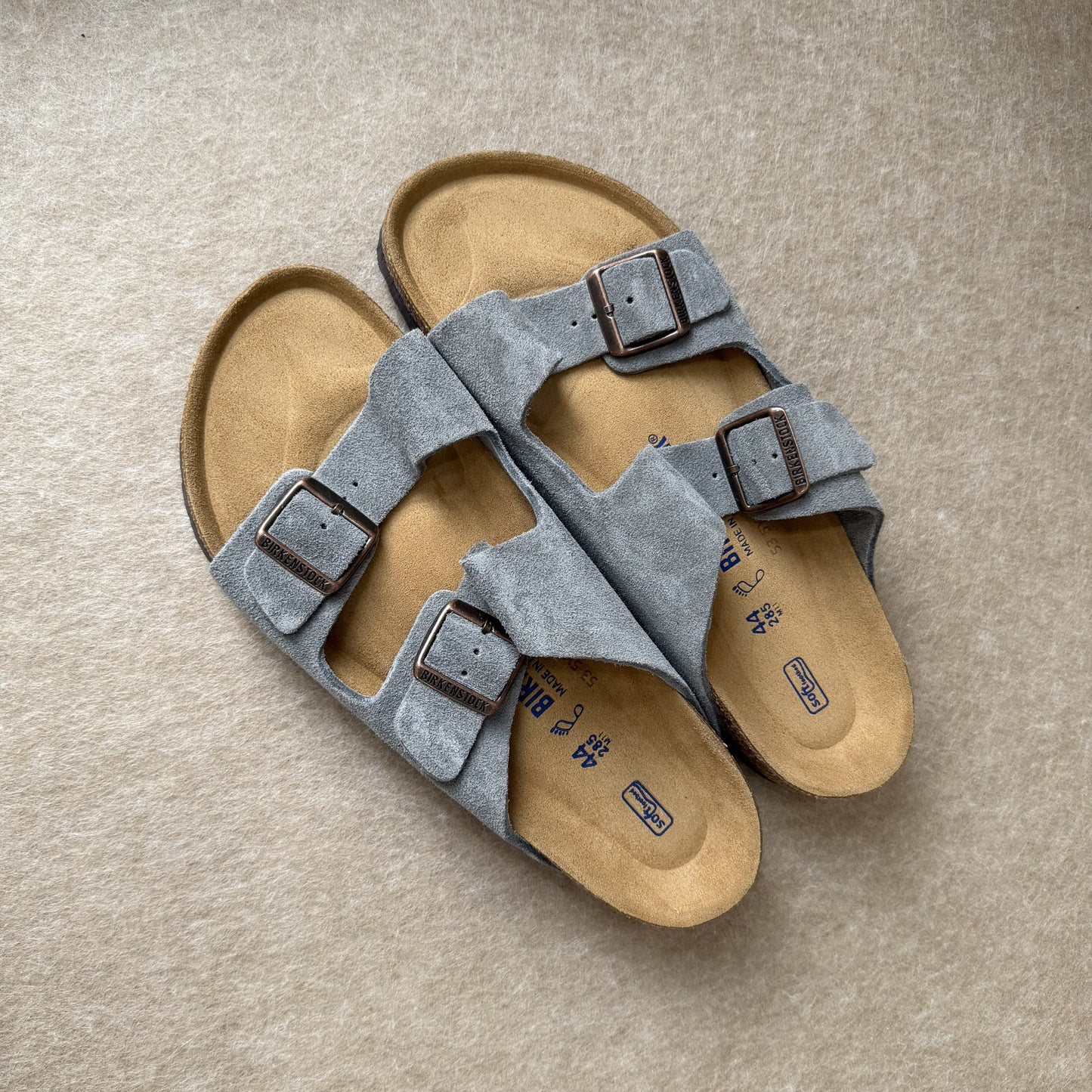 Arizona Soft Footbed Dusty Grey