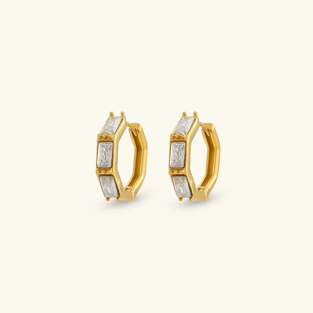 [GALE]Elira Diamond Earrings