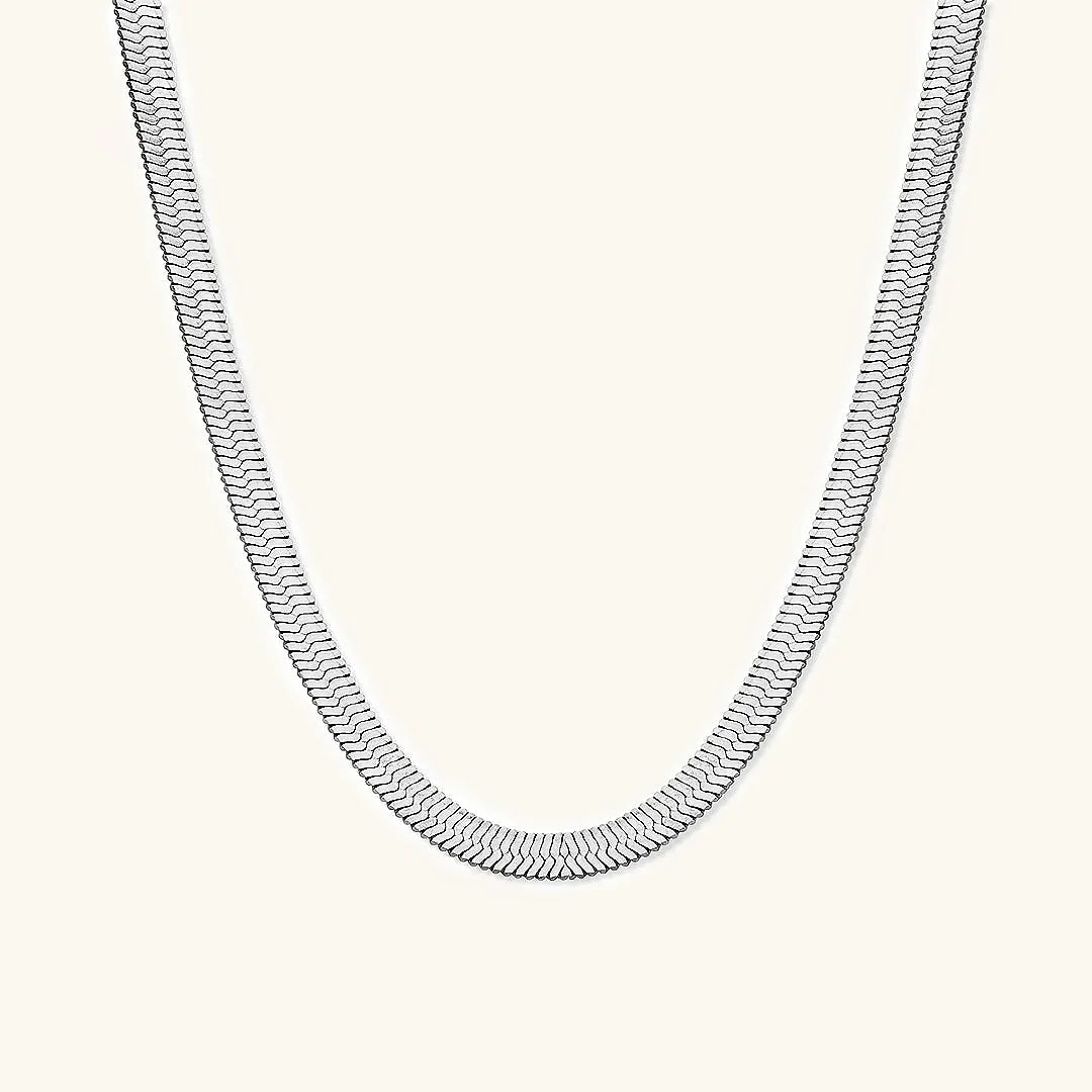 [GALE]Elysian Gold Herringbone Necklace
