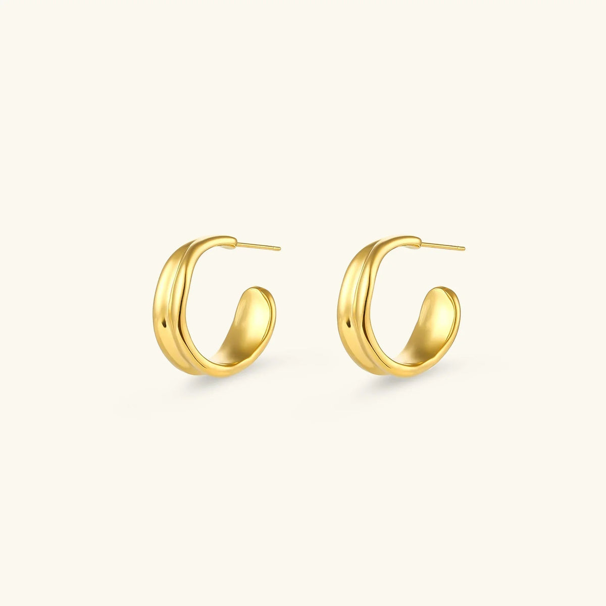 [GALE]Emily Wave Earrings