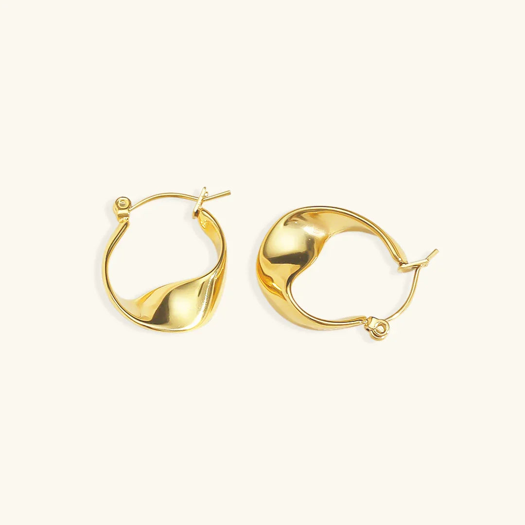 [GALE]Esti Irregular Hoop Earrings
