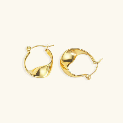 [GALE]Esti Irregular Hoop Earrings