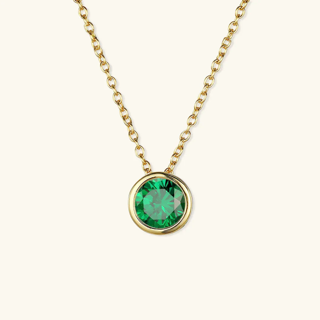 [GALE]Amelia Birthstone Necklace