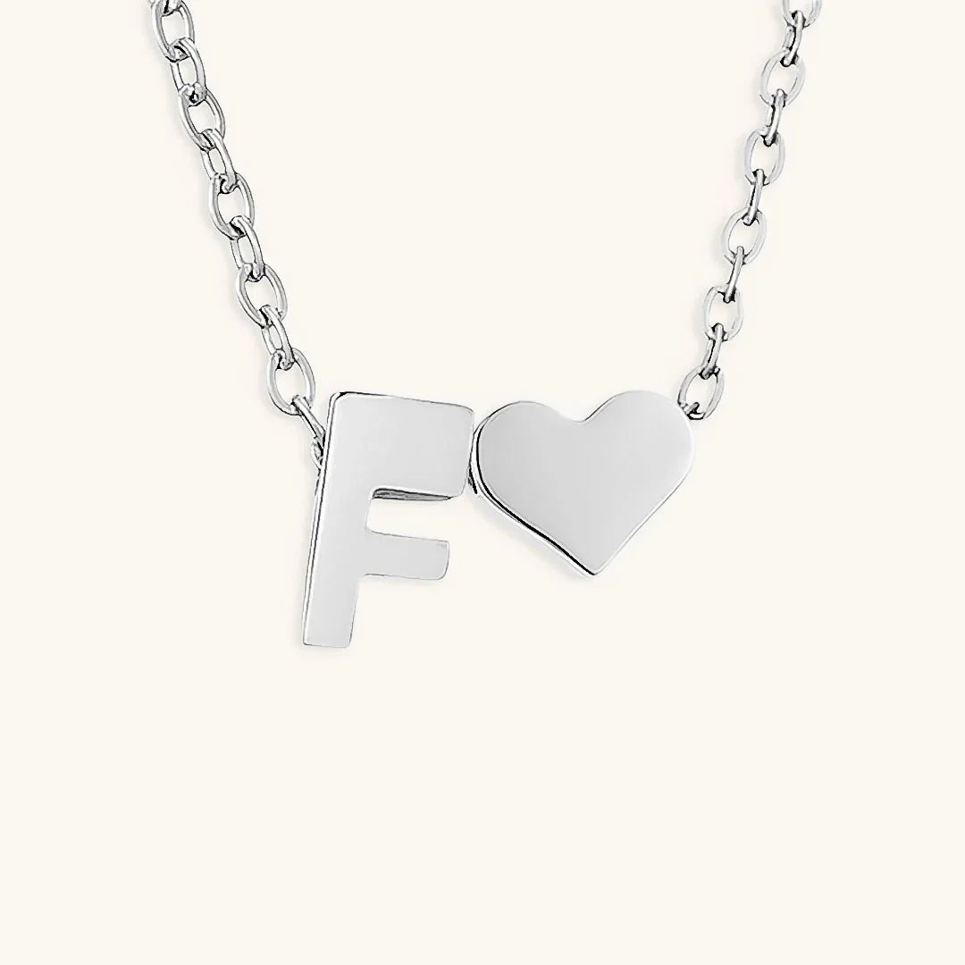 [GALE]Ria Initial Letter Gold Necklace