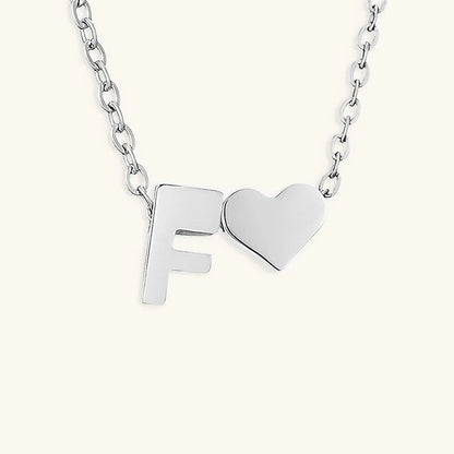 [GALE]Ria Initial Letter Gold Necklace