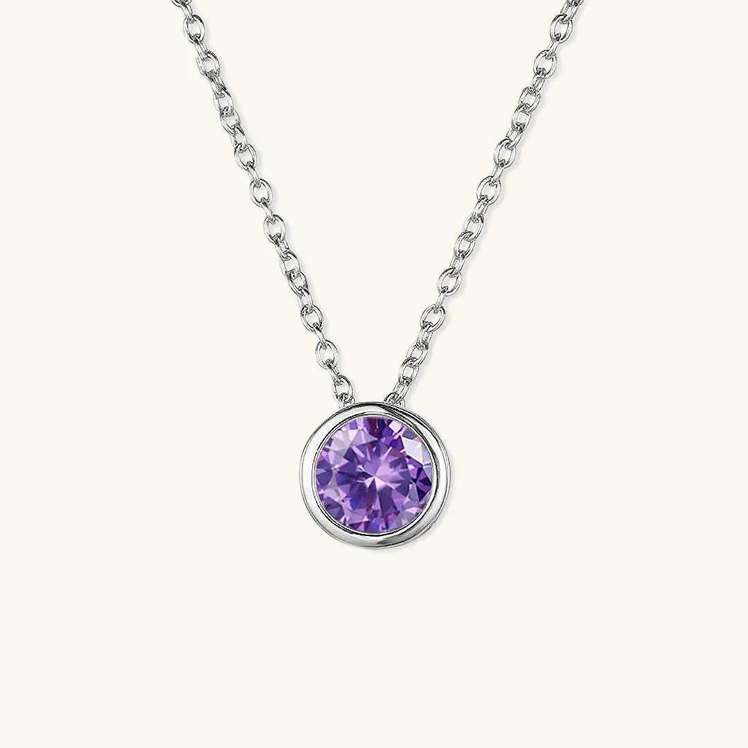 [GALE]Amelia Birthstone Necklace