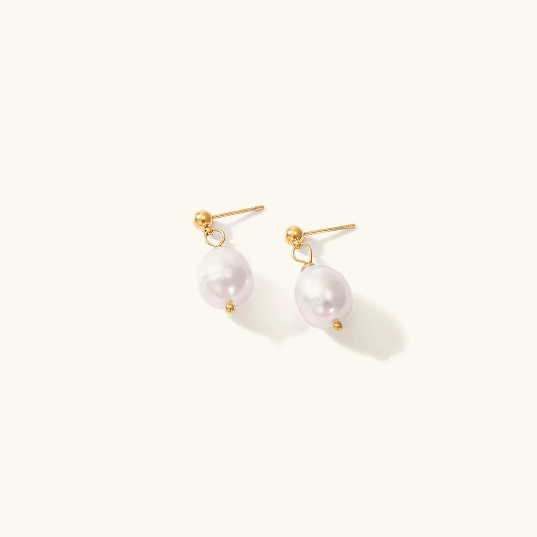 [GALE]Gloria Freshwater Pearl Earrings