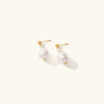 [GALE]Gloria Freshwater Pearl Earrings