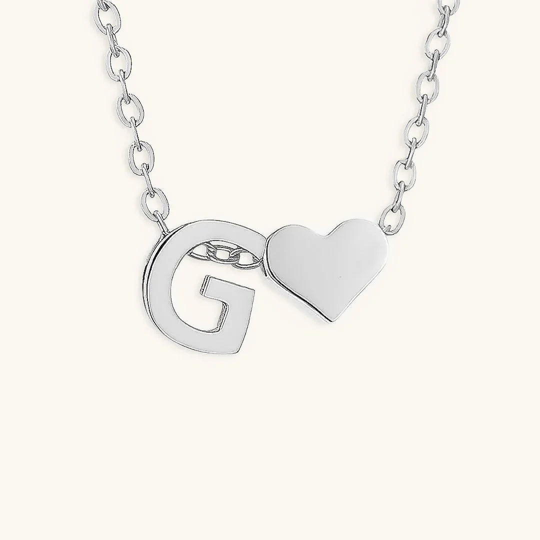 [GALE]Ria Initial Letter Gold Necklace