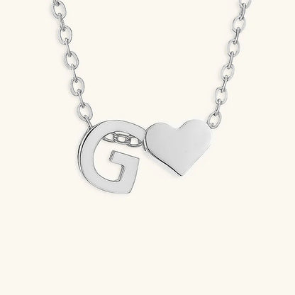 [GALE]Ria Initial Letter Gold Necklace