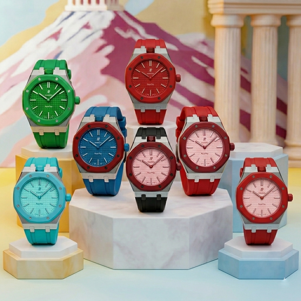 GALE Strap Exclusive Steel Case & Silicone strap