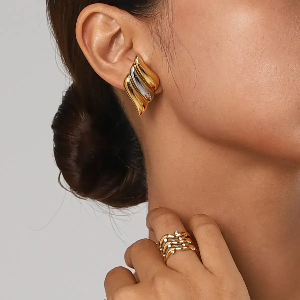 [GALE]Vera Gold Earrings