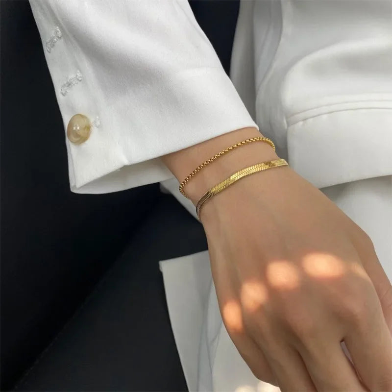 [GALE]Janet Gold Bracelet