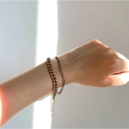 [GALE]Jean Gold Chain Bracelet