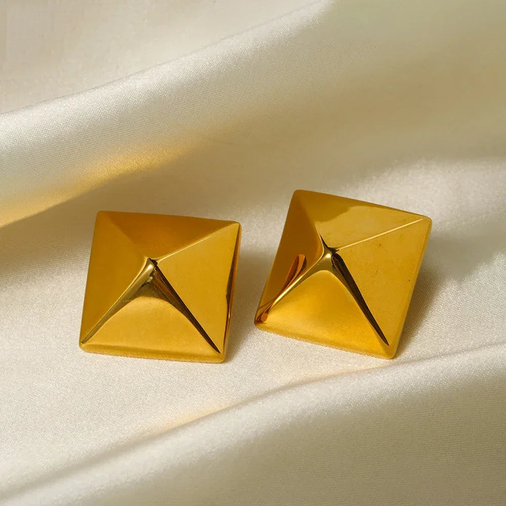 [GALE]Barbara Gold Earrings