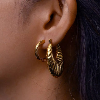 [GALE]Camila Croissant Earrings