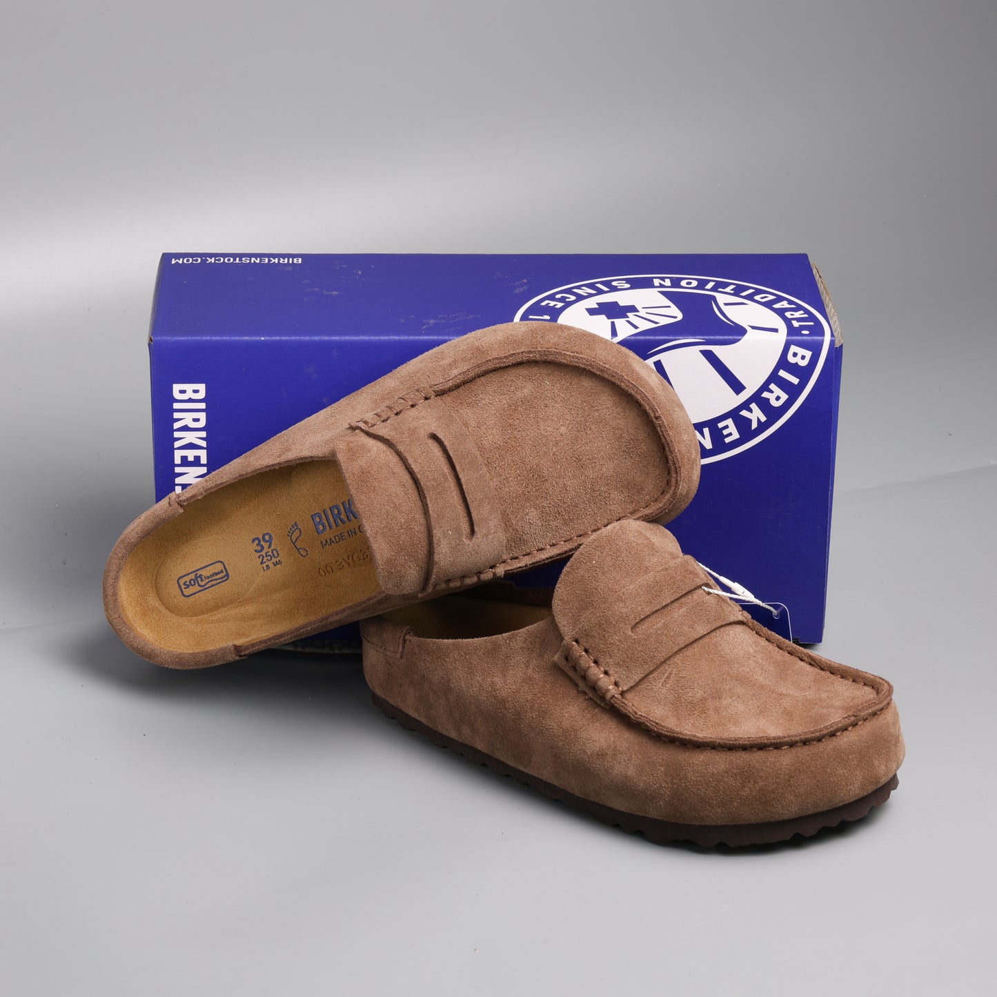 Naples Wrapped Chestnut Suede