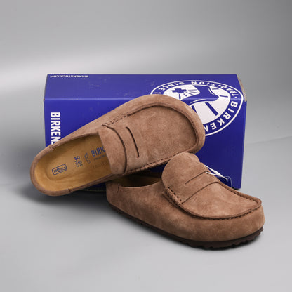 Naples Wrapped Chestnut Suede
