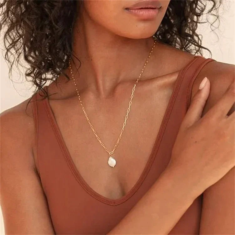 [GALE]Angelica Freshwater Pearl Necklace
