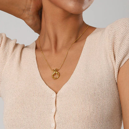 [GALE]Anastasia Gold Necklace