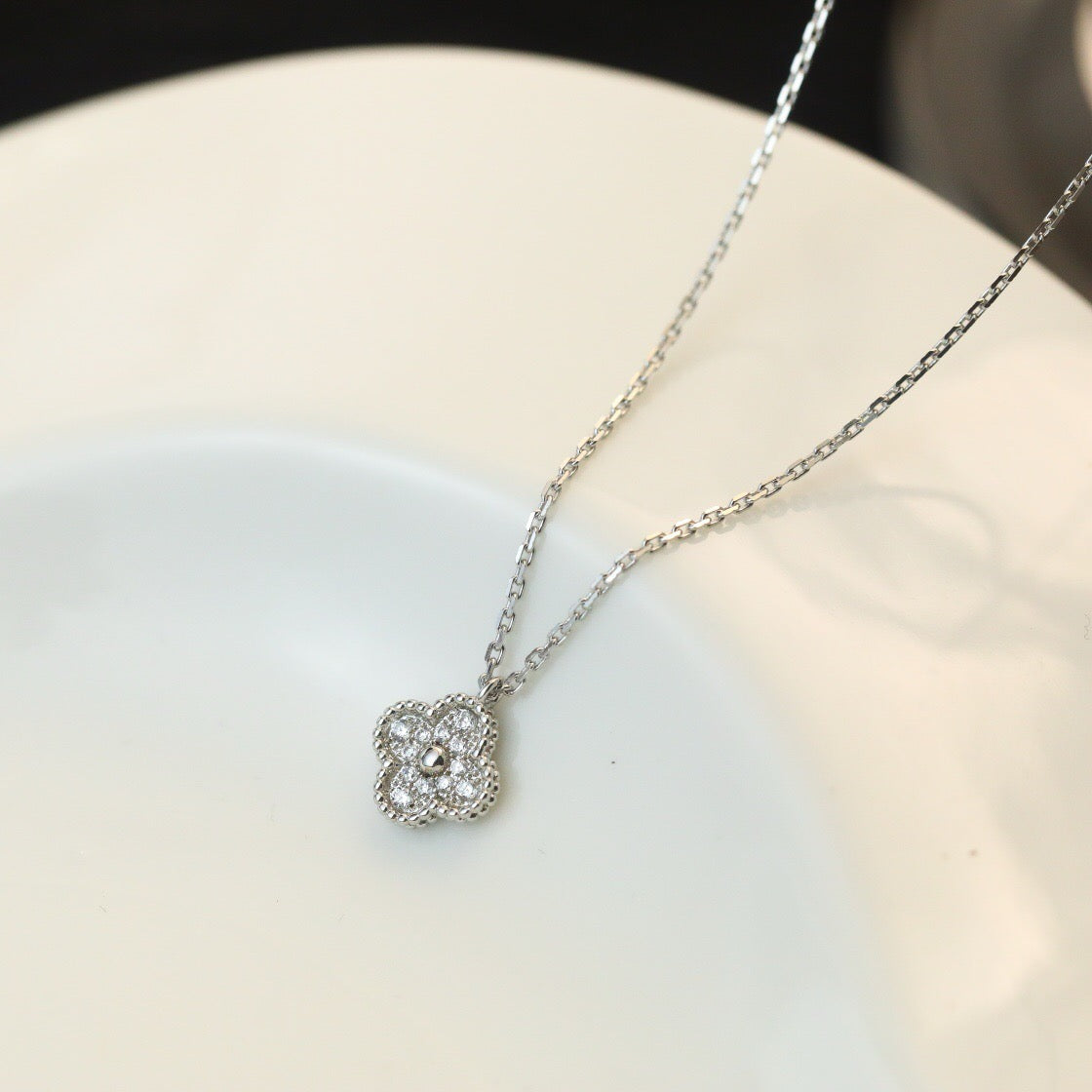 [GALE]CLOVER MINI 9,5MM ANHÄNGER MIT DIAMANT
