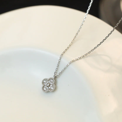 [GALE]CLOVER MINI 9,5MM ANHÄNGER MIT DIAMANT