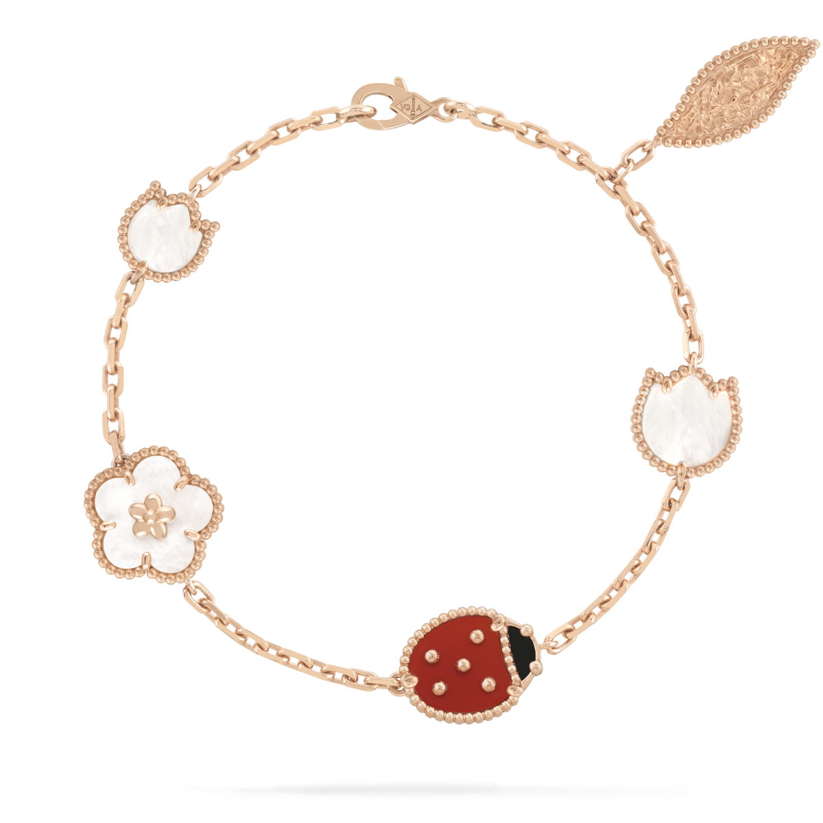 [GALE]LUCKY SPRING 5 MOTIF BRACELET