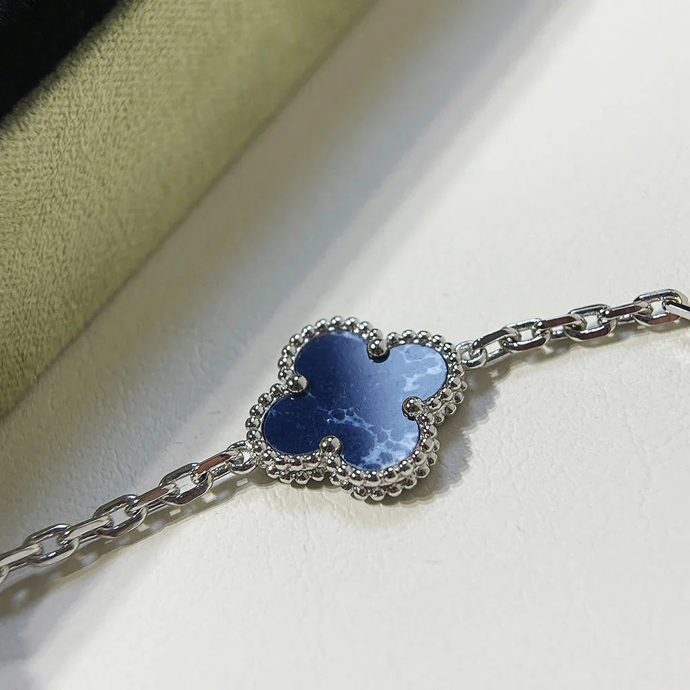 [GALE]CLOVER 5 MOTIF PIETERSITE BRACELET COLLECTION