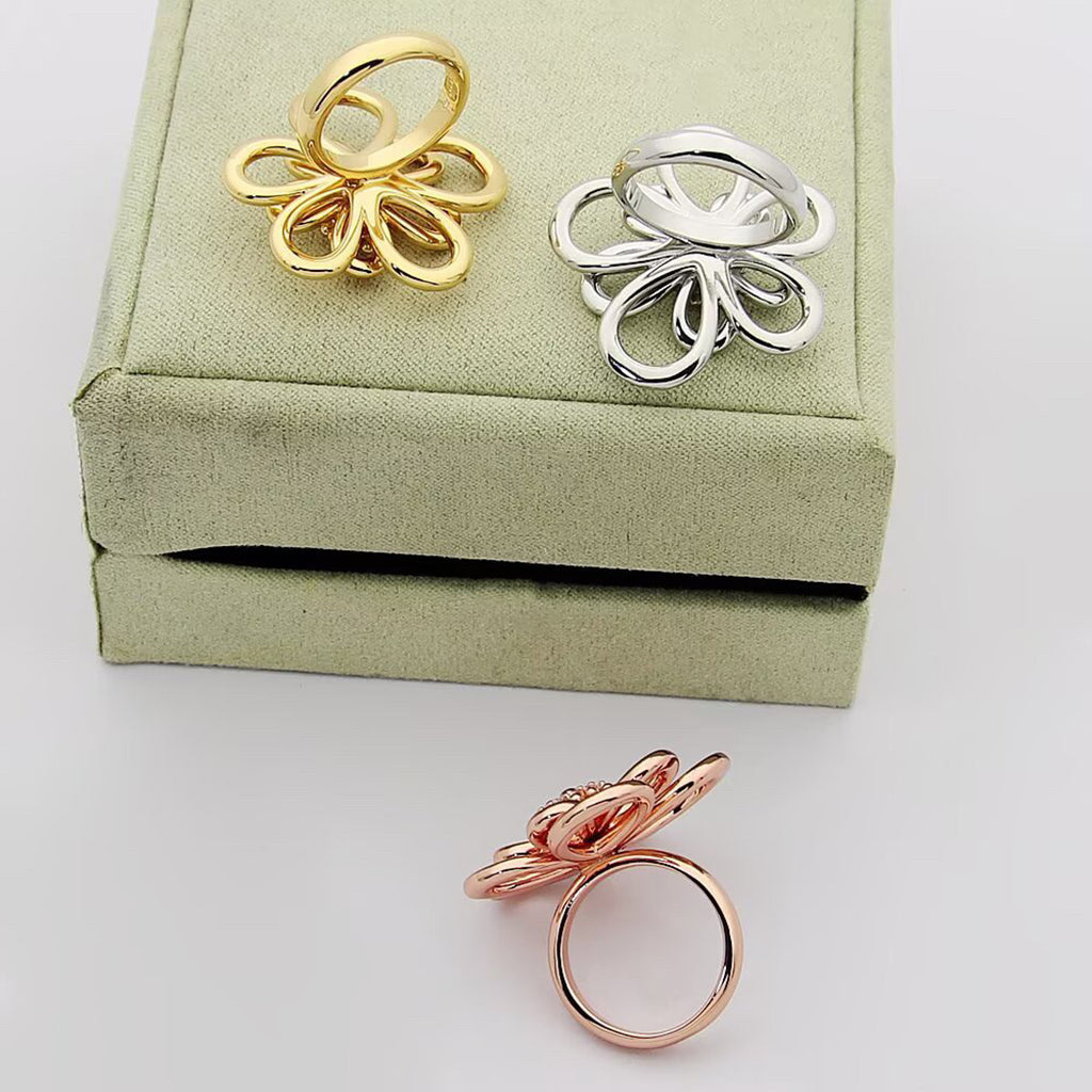 [GALE] FLOWERLACE RING 5 DIAMONDS
