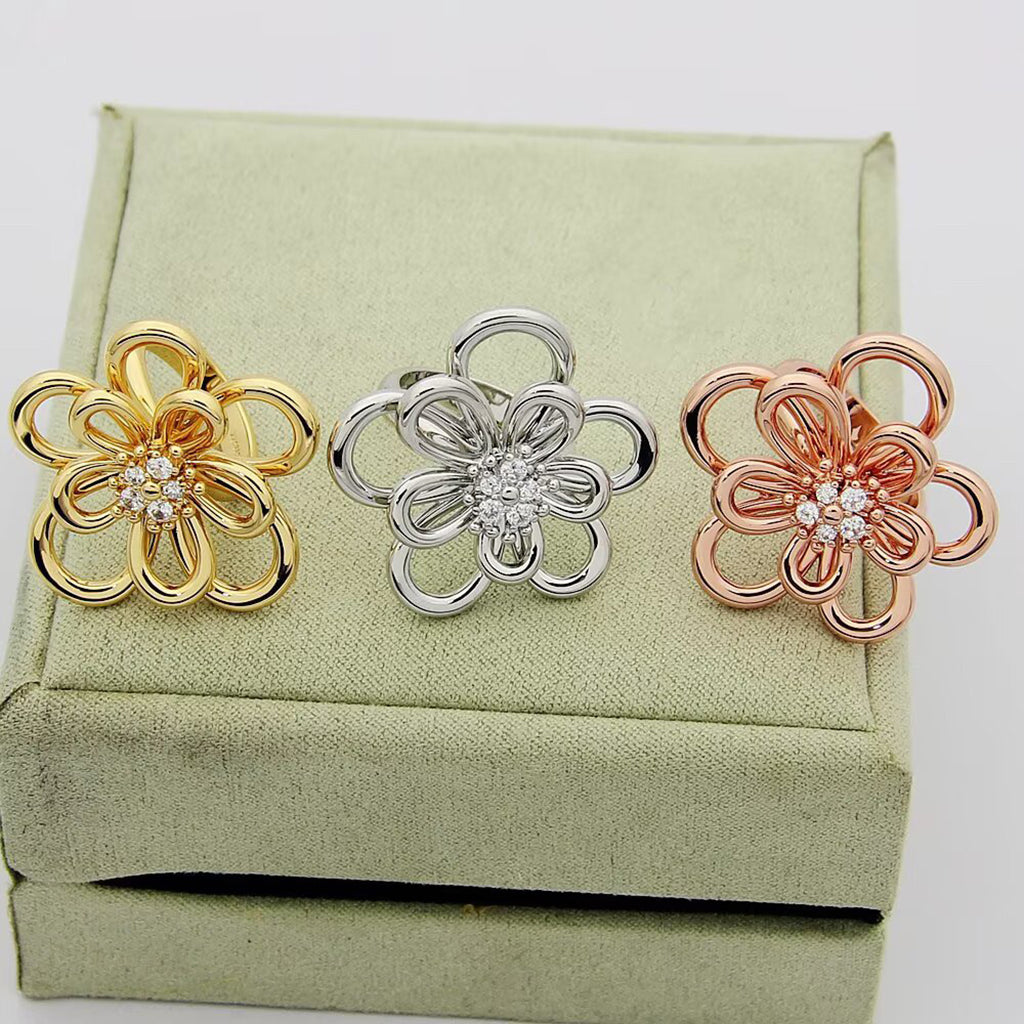 [GALE] FLOWERLACE RING 5 DIAMONDS