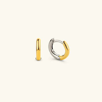 [GALE]Ingrid Two Tone Hoop Earring