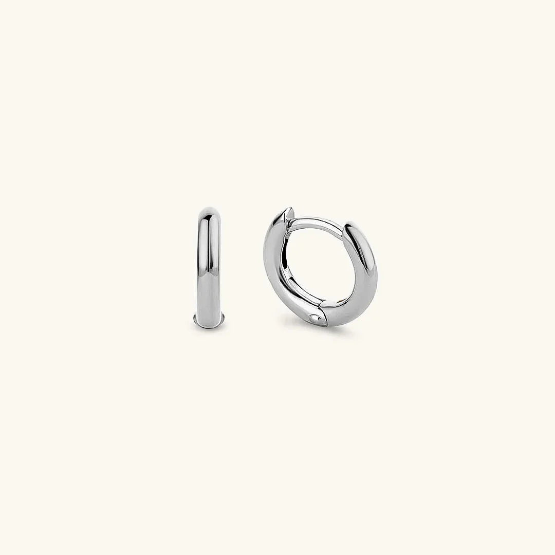 [GALE]Ingrid Two Tone Hoop Earring