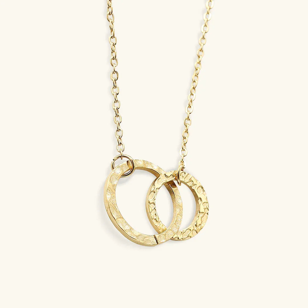[GALE]Isabelle Gold Hoop Necklace